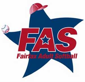 Fairfax Adult Softball Logo